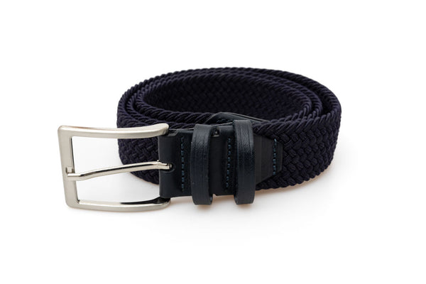 Cintura elastica blu