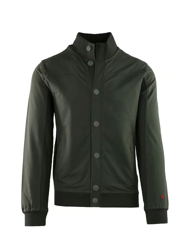 DELAVE' SWEATSHIRT BUTTON-UP JACKET