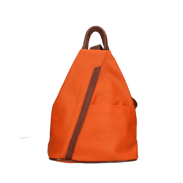 Women's Backpack Bag in Genuine Leather Made in Italy - 25x30x13 Cm. Backpack. 80072 