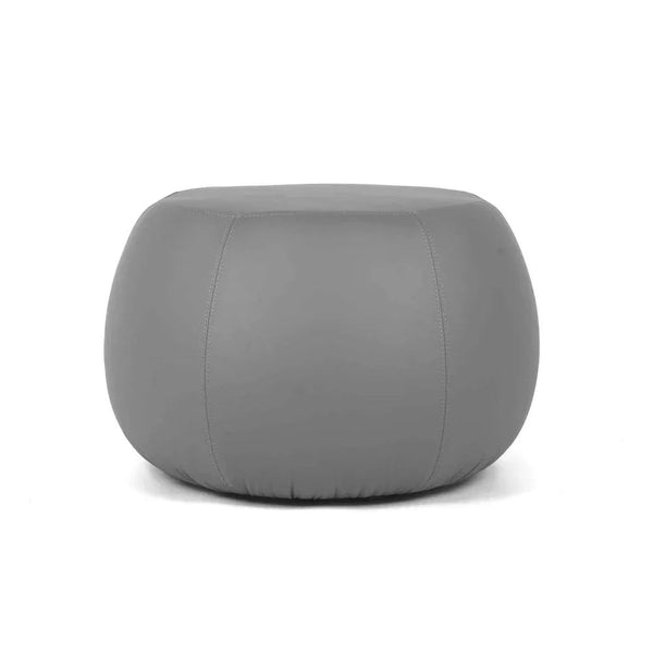 COCOON ECO M,  Pouf Design Rotondo in Ecopelle 64x45