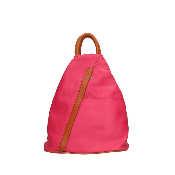 Women's Backpack Bag in Genuine Leather Made in Italy - 25x30x13 Cm. Backpack. 80072 