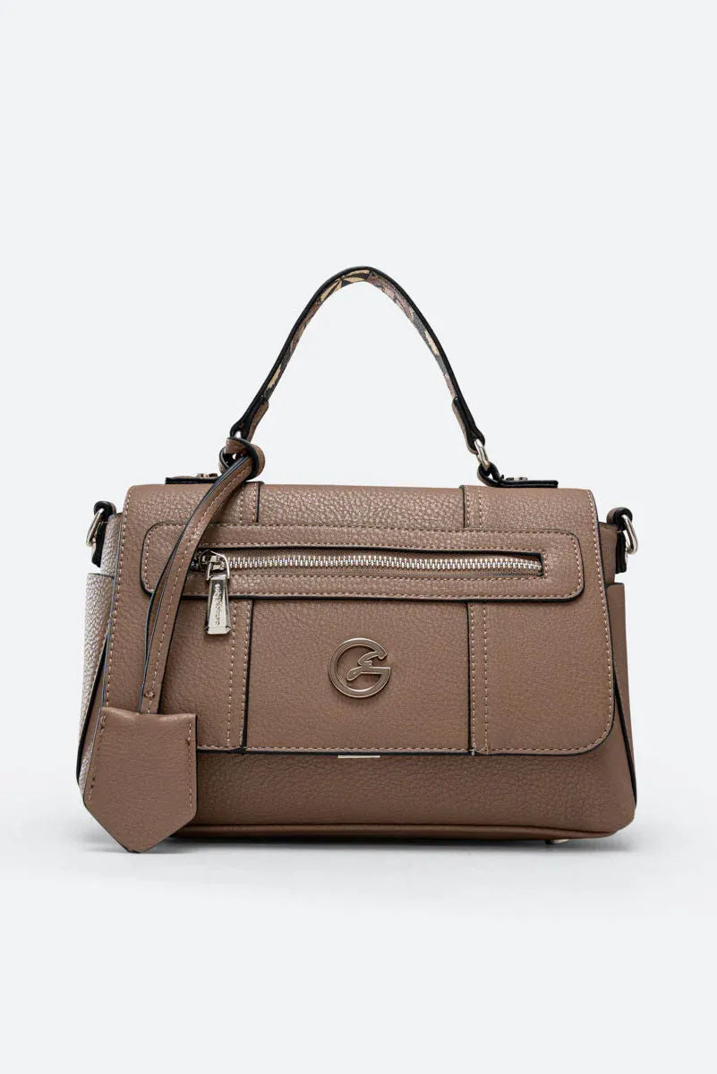 Denise Soft Taupe Shoulder Bag