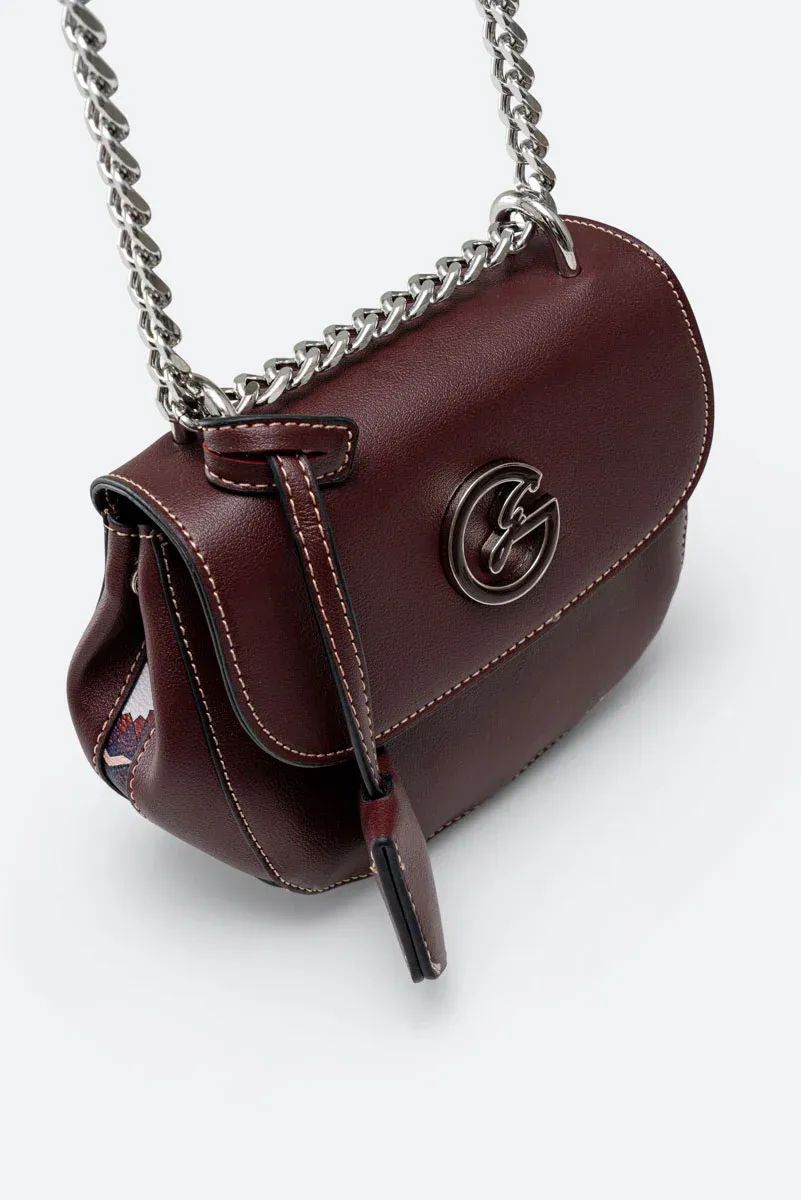 Borsa a Tracolla Denise Plus Bordeaux