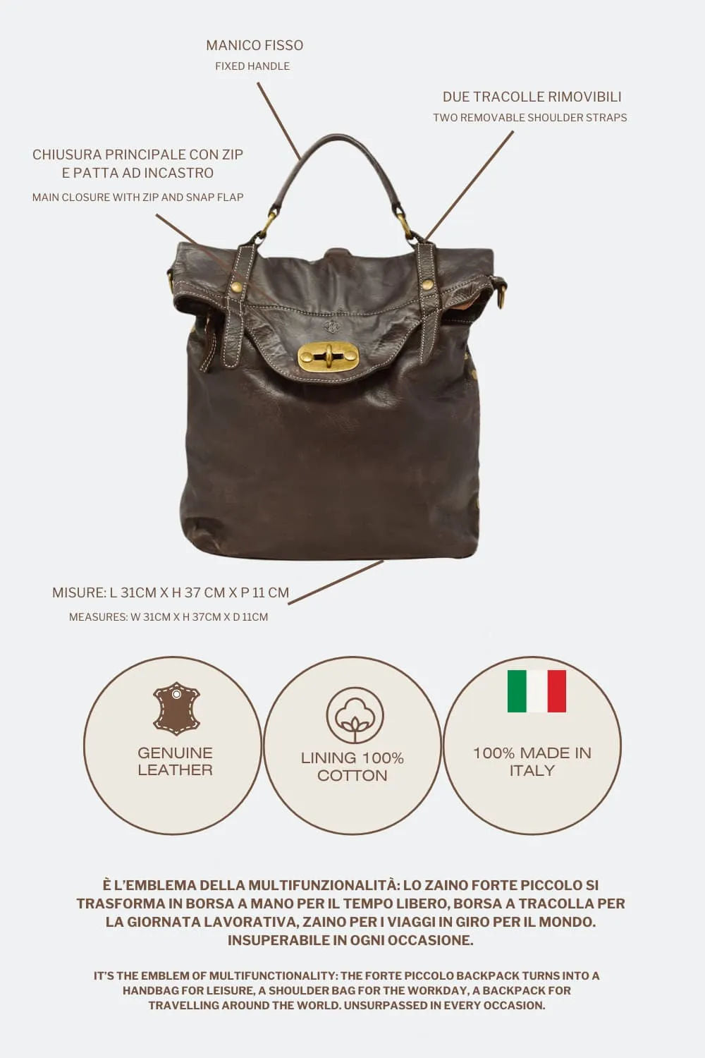 Zaino Forte Piccolo