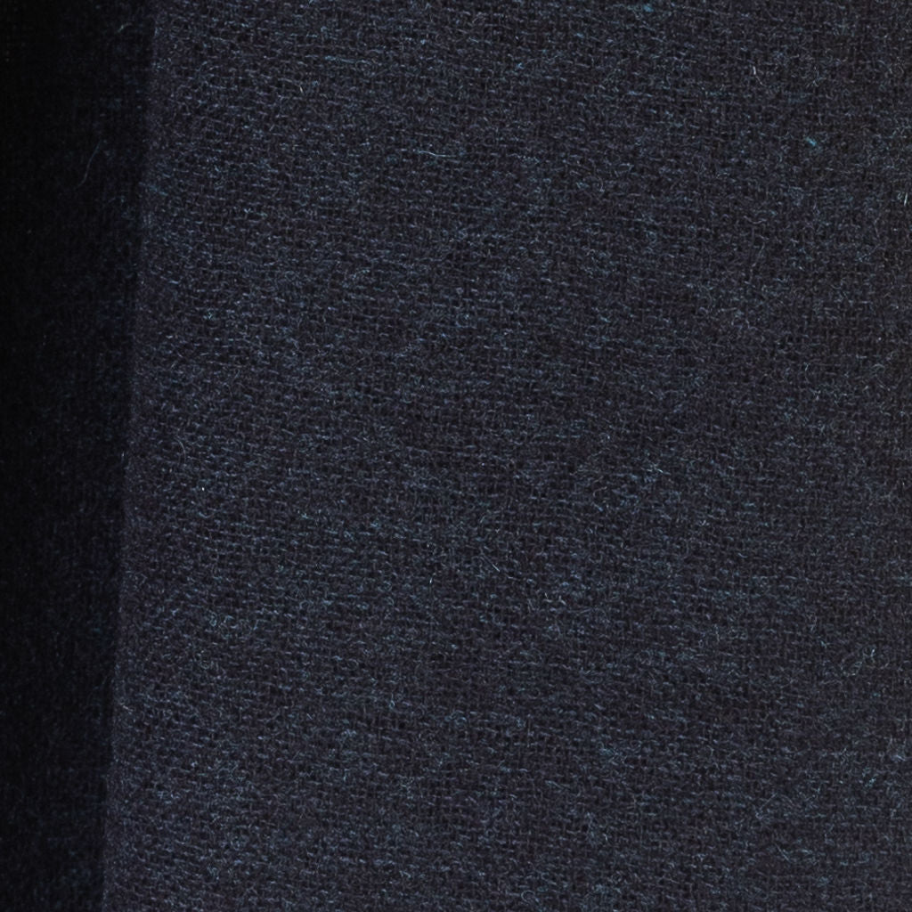 Black pure cashmere scarf