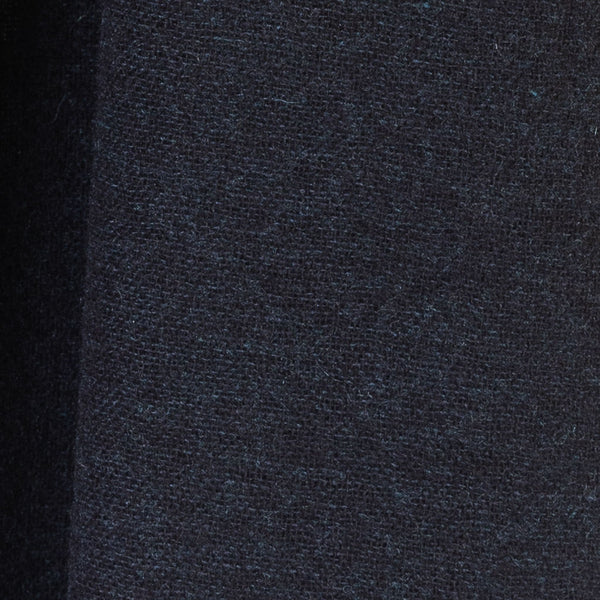 Black pure cashmere scarf