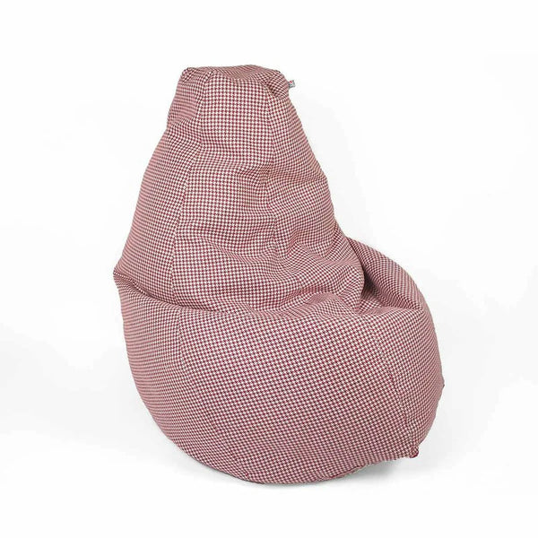 SESSANTOTTO 68 Pied de Poule, Pouf Poltrona Sacco L Sfoderabile
