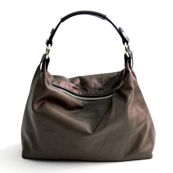 DEMY - Glace nappa leather bag