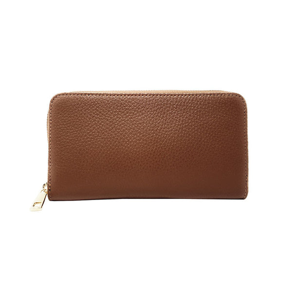 Large Dollar Texture Leather Wallet - K004. 