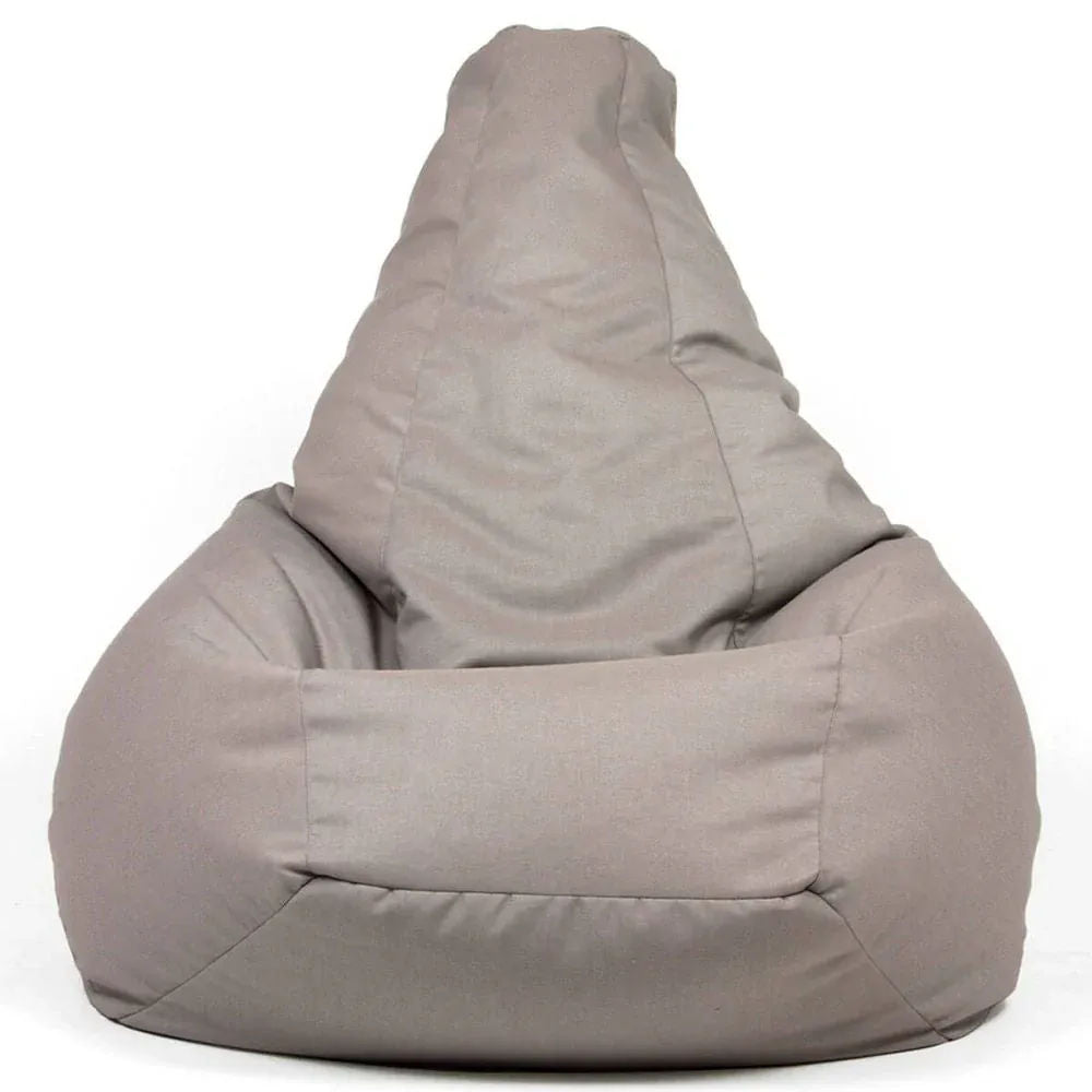 SESSANTOTTO 68, Pouf Bean Bag Chair in Cotton L Removable Cover