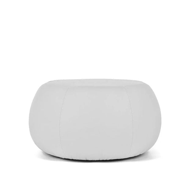 COCOON ECO M,  Pouf Design Rotondo in Ecopelle 64x45