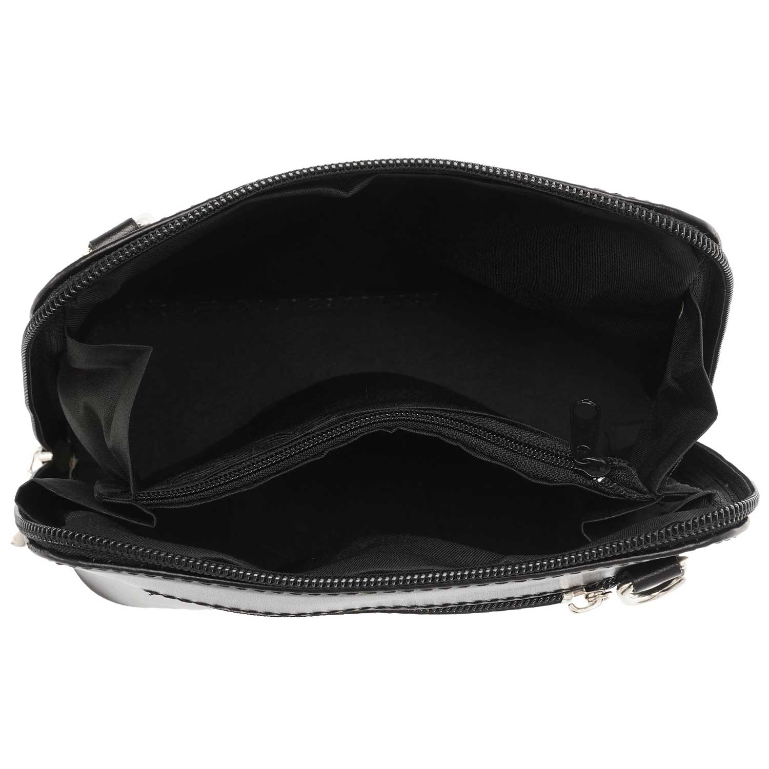 Unisex Leather Shoulder Bag - 17 x 17 x 9 Cm - 133 