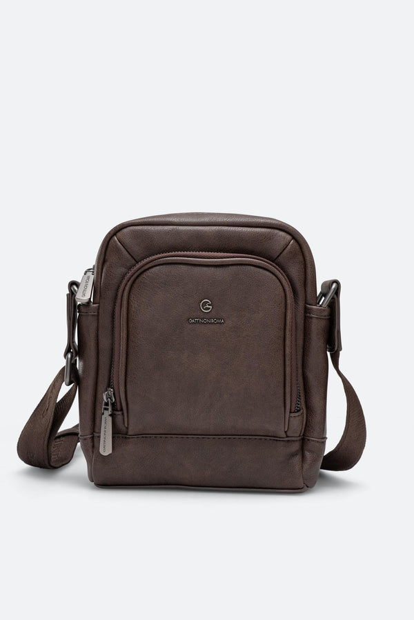 Brown men's bag