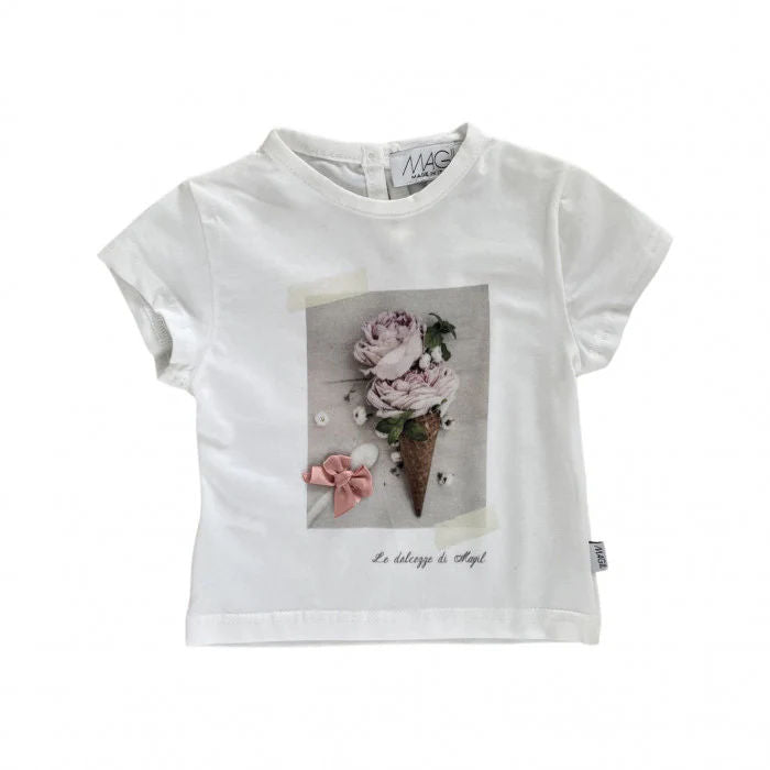 ICE CREAM PRINT T-SHIRT