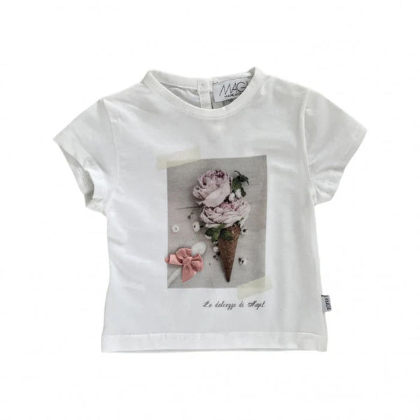 ICE CREAM PRINT T-SHIRT