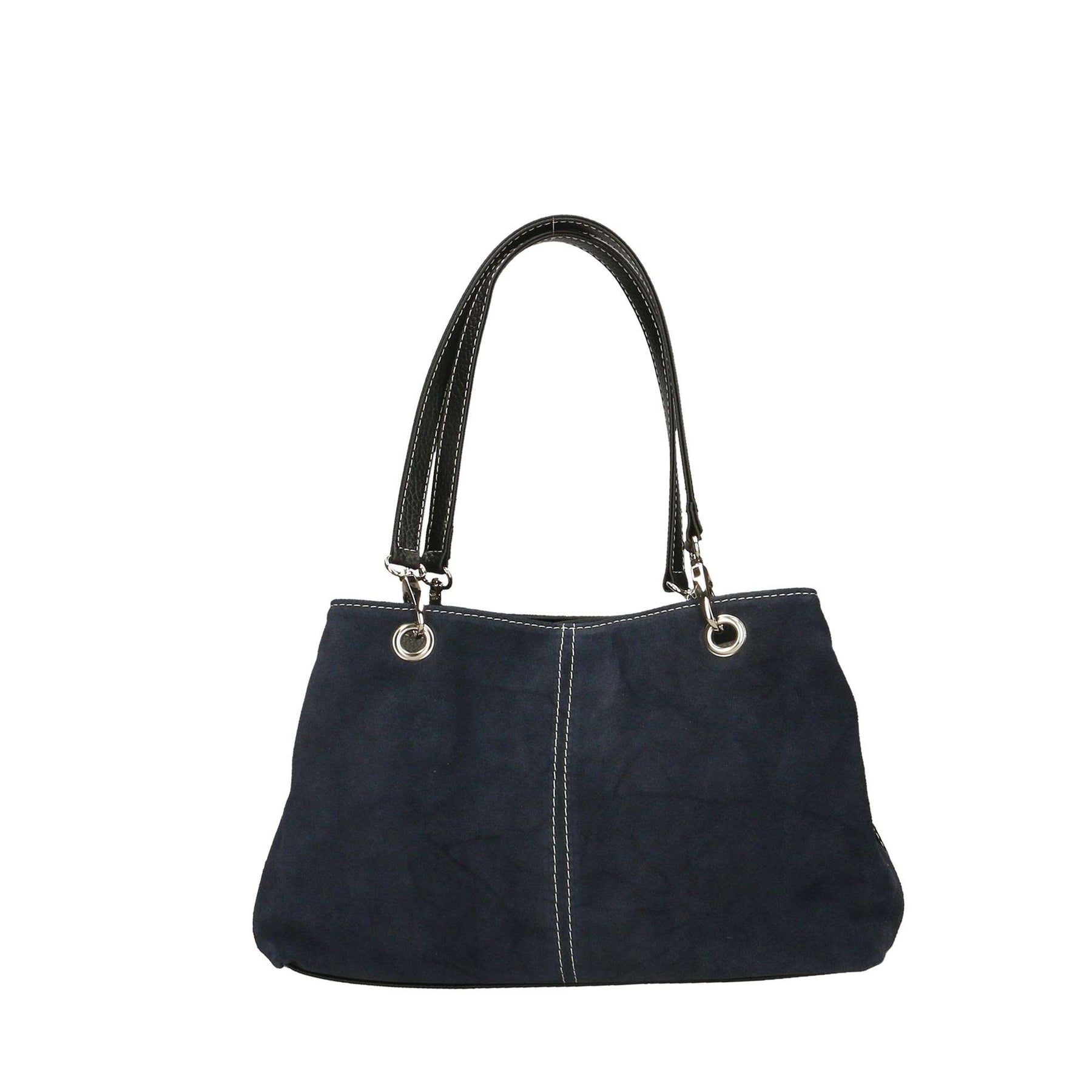 Women's Suede Handbag - 32x20x14 cm - 10028 