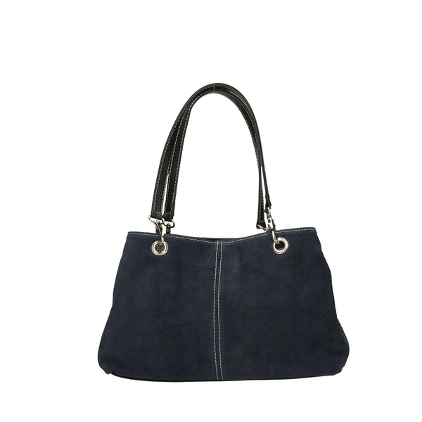 Women's Suede Handbag - 32x20x14 cm - 10028 