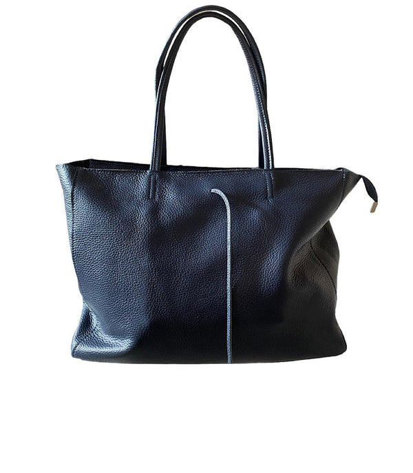 Flò Shopper Bags Navy Color