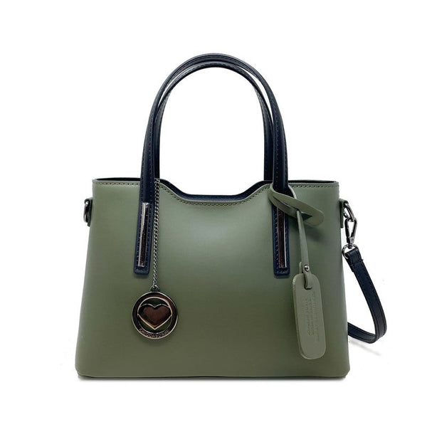Women's Genuine Leather Dollar Bag - Assisi k041 