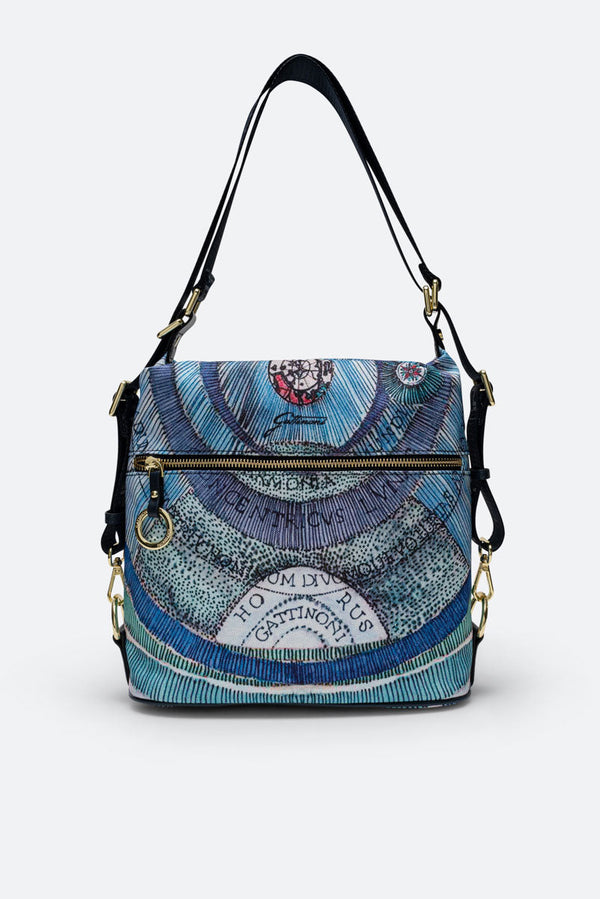 Zaino Hobo Maya Planetarium Aquamarine