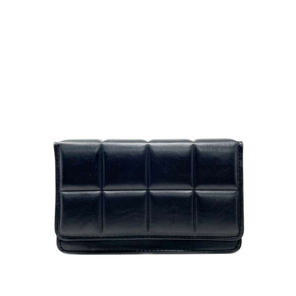 Women's Small Quilted Eco-Leather Vegan Bag - E001 