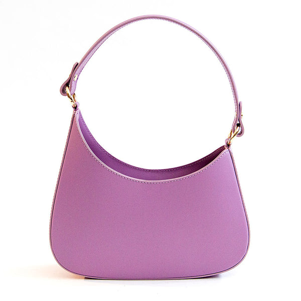 EDI - Hobo bag in elegant mauve leather