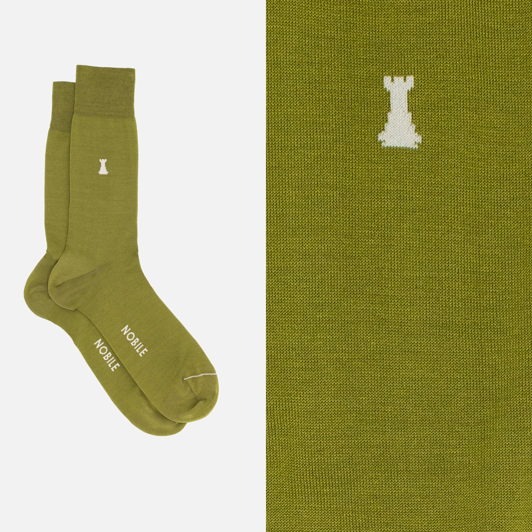 Federico II - Plain short sock 