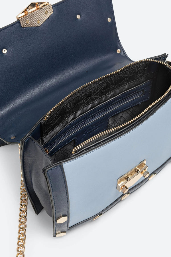 Geometric Print Shoulder Bag