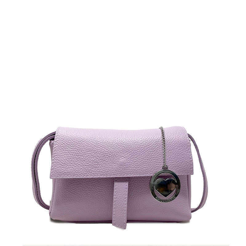 Borsa Clutch Piccola da Donna a Spalla in Pelle Dollaro - Saturnia K071.