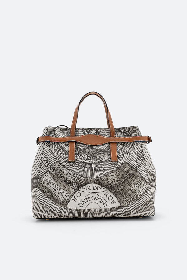 Borsa a mano Planetarium Ink Sepia Small