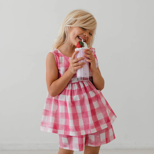 COTTON TOP WITH PATTERN AND BOW