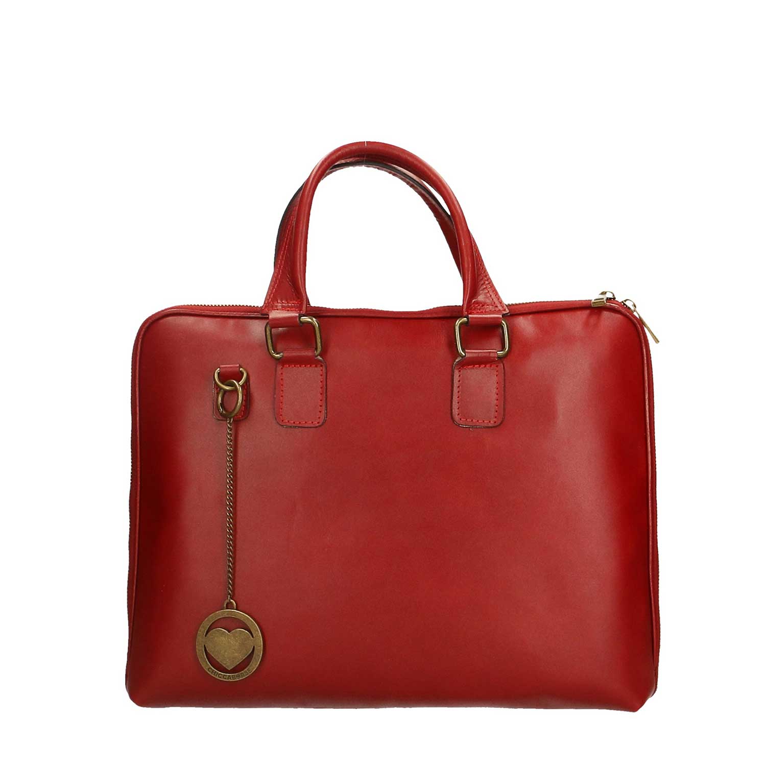 Women's Leather Briefcase Document Bag 37 x 27 x 7 Cm - 9033 