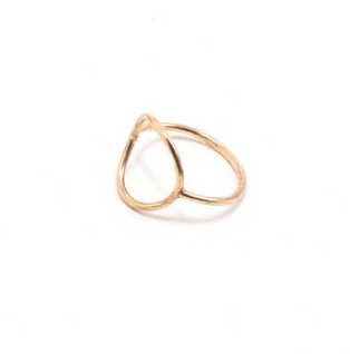 KARMA - ANELLO CON CERCHIO - ORO 18CT