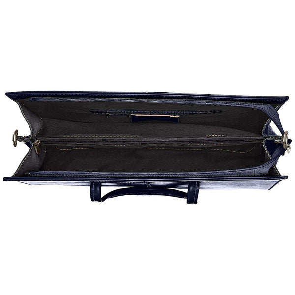 Handbag, 24-hour document holder for women in leather - 39x30x11 cm - 9008 
