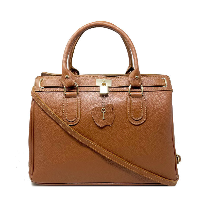 Large Women's Handbag with Leather Pendant – Kenya 80048N 