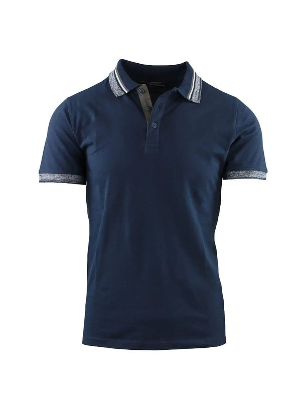 POLO WITH MOULINÉ FINISHING