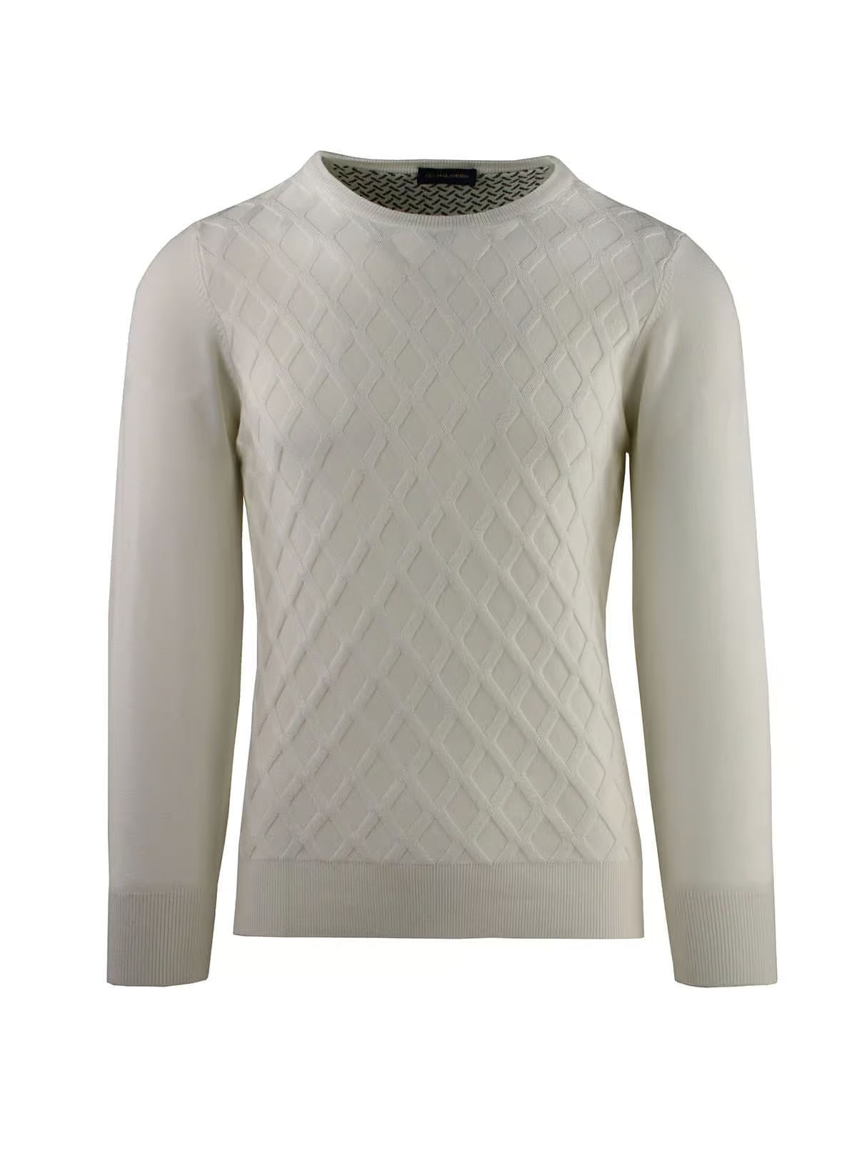 RHOMBUS CREW NECK
