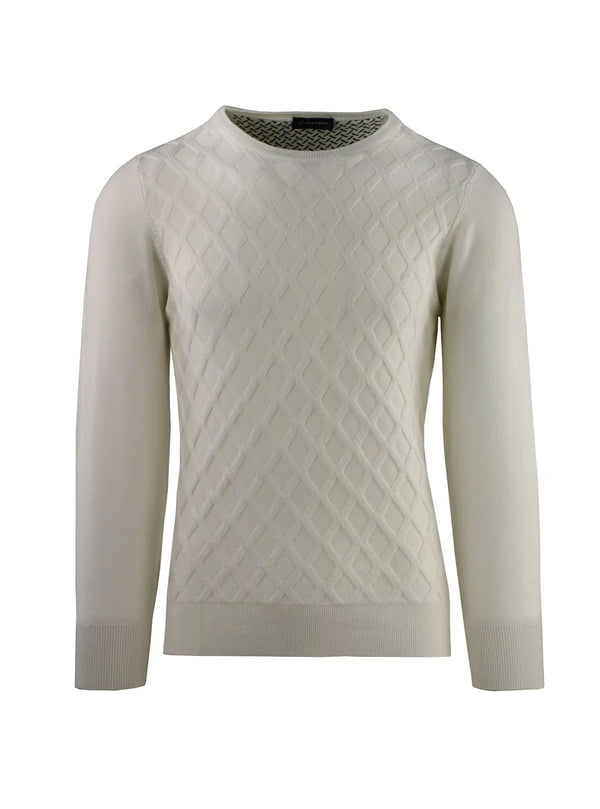 RHOMBUS CREW NECK
