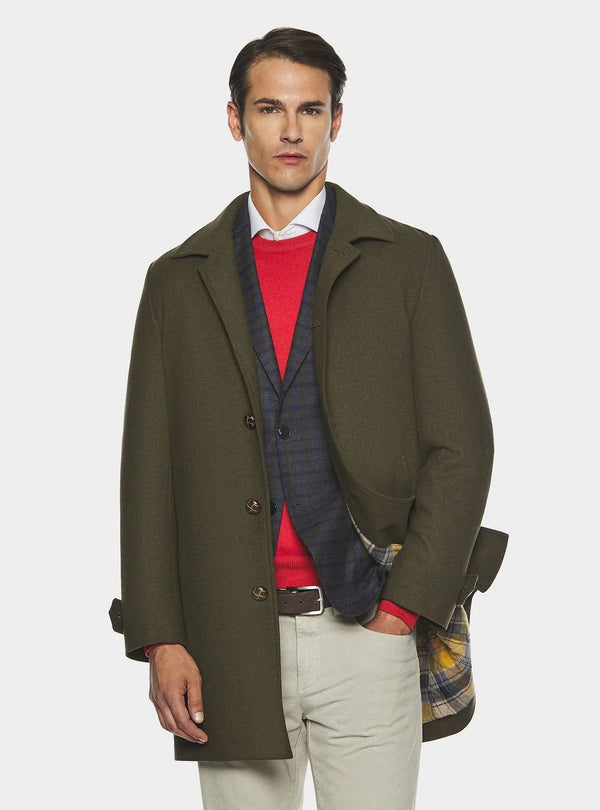 Fabric coat