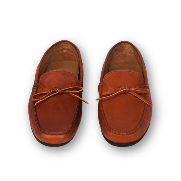 MastroDomenico Women's Handmade Moccasins - Bauxite