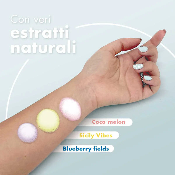 Cleansing mousse with natural extracts