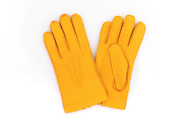 Yellow Peccary Gloves