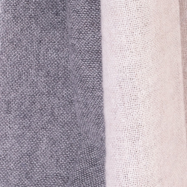 Beige pure wool scarf