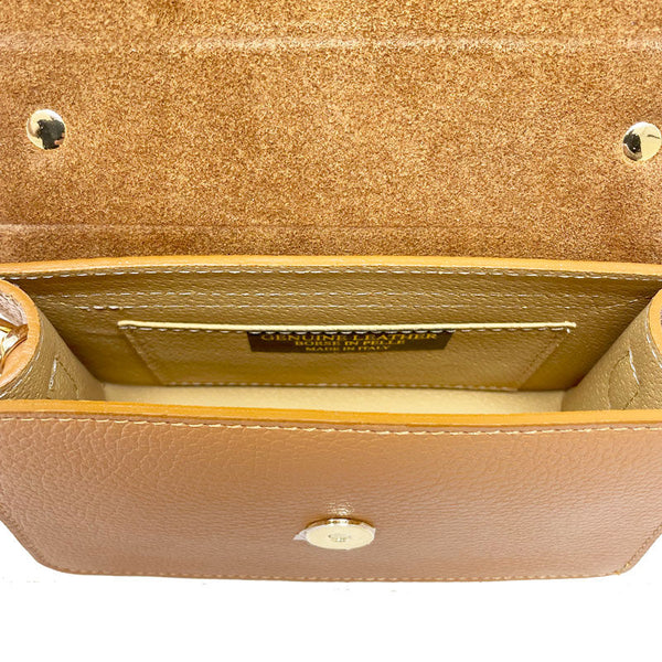 Borsa Clutch Piccola da Donna a Spalla in Pelle con fibbia - Vinci K079