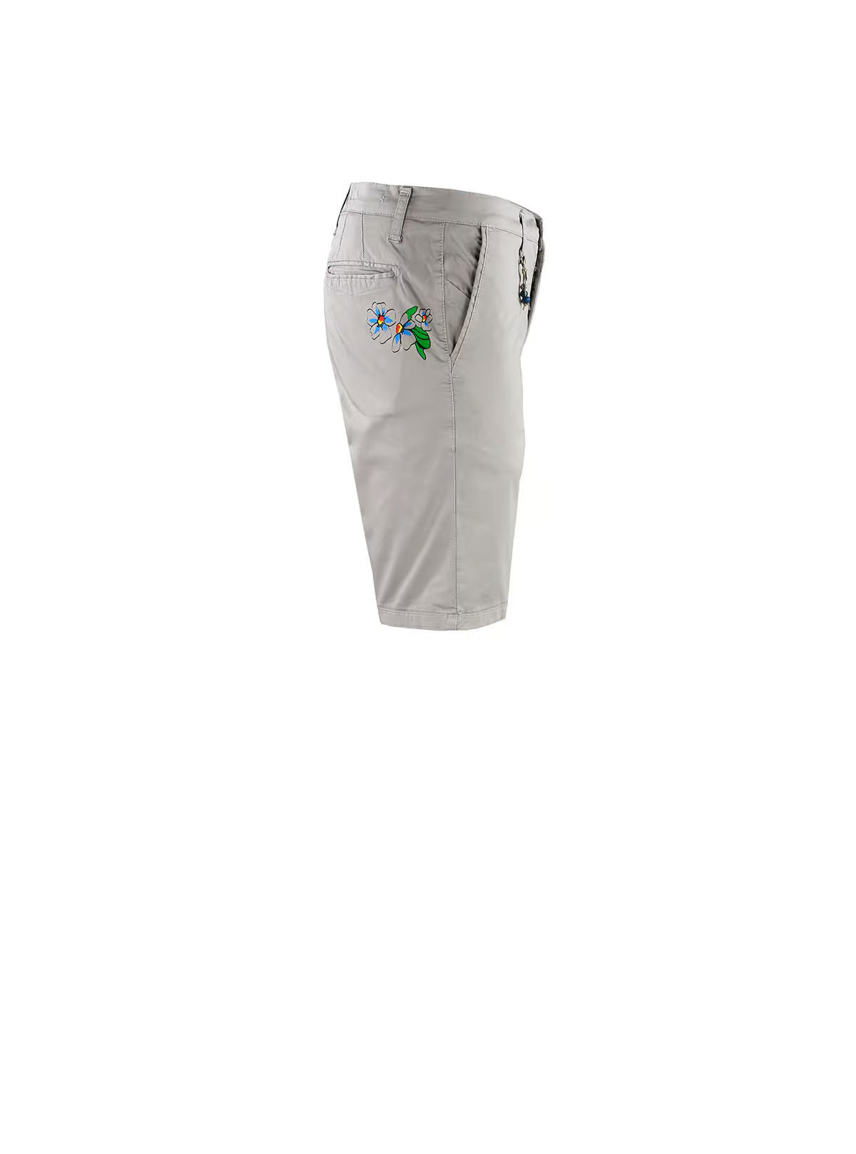 SATIN BERMUDA SHORTS