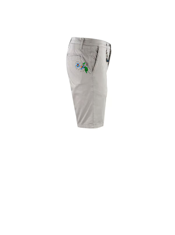 SATIN BERMUDA SHORTS