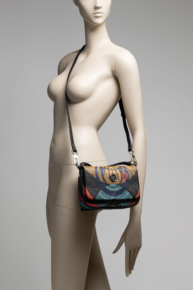 Flap Bag Planetarium Black