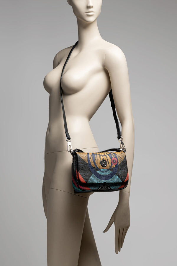 Flap Bag Planetarium Black