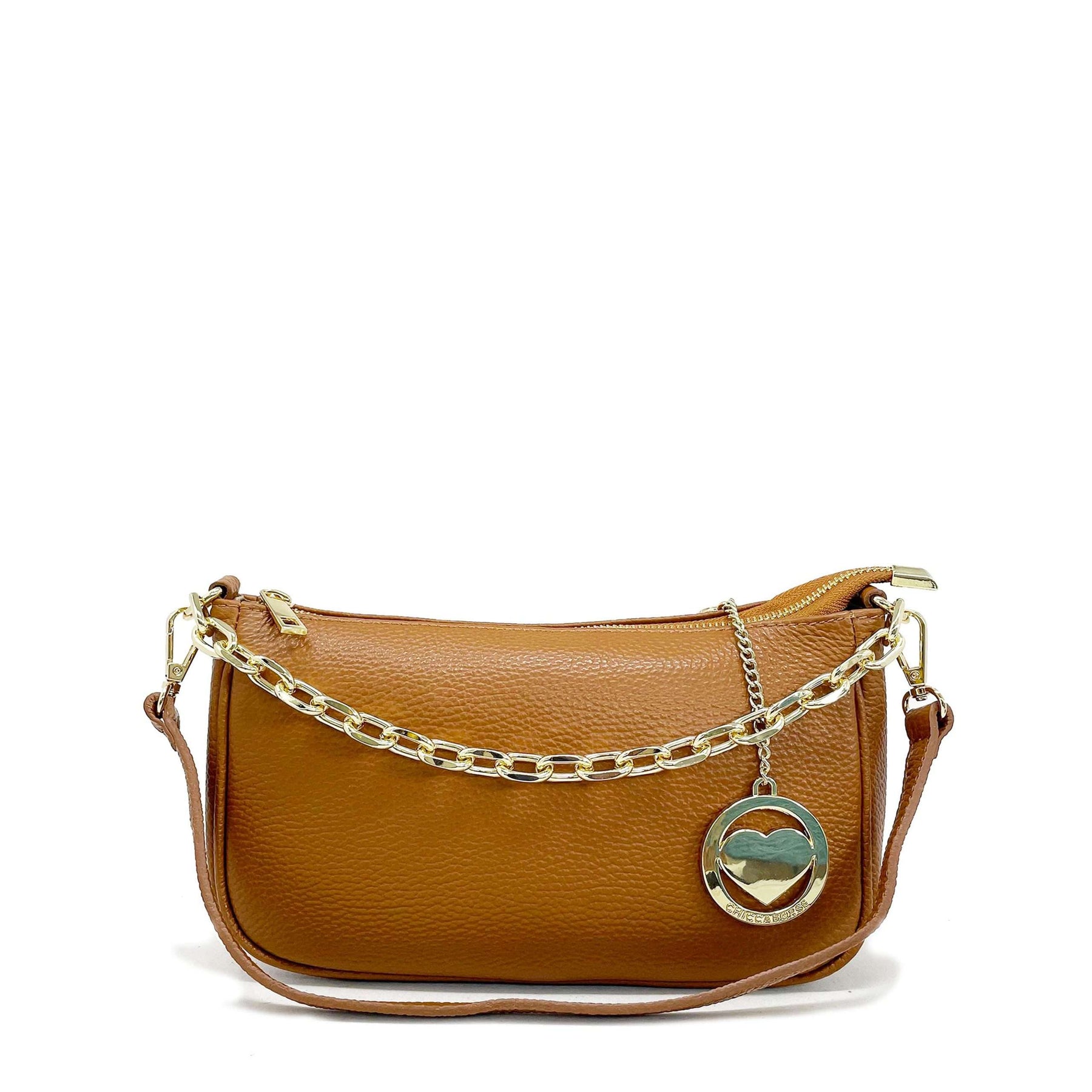 Women's Small Shoulder Clutch Bag with Chain - K032 