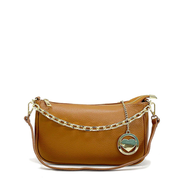 Women's Small Shoulder Clutch Bag with Chain - K032 